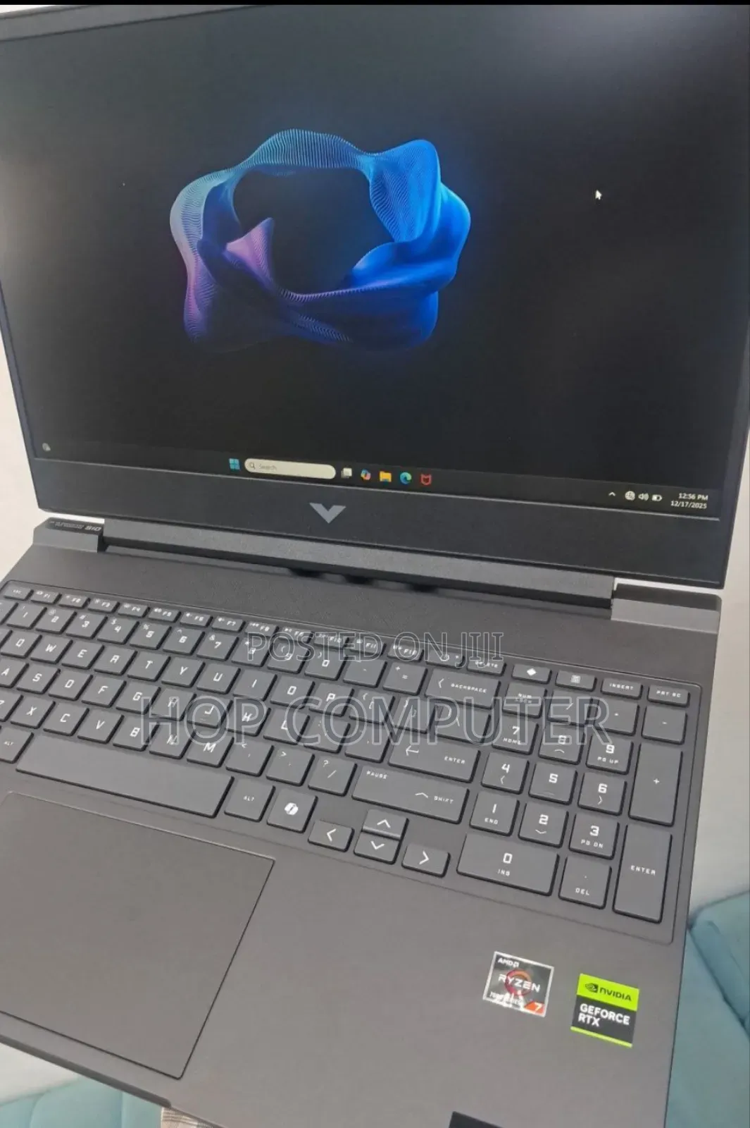 New Laptop HP Victus 15 16GB AMD Ryzen 7 SSD 512GB