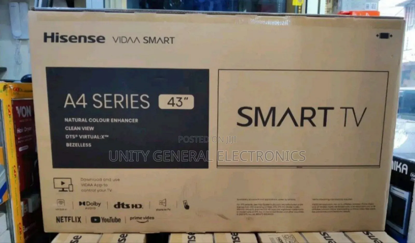 Hisense 43" A4series Smart Tv