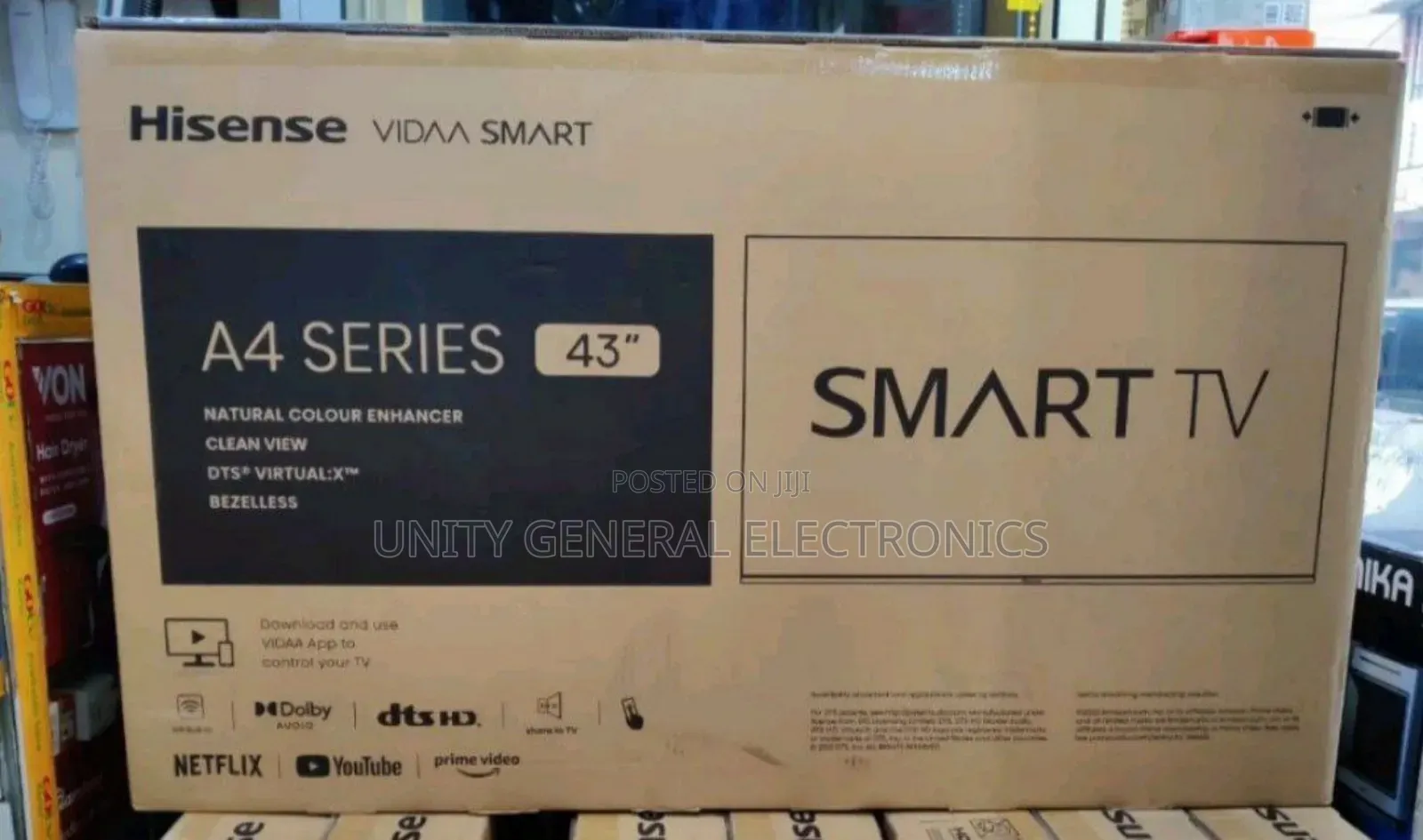 Hisense 43" A4series Smart Tv