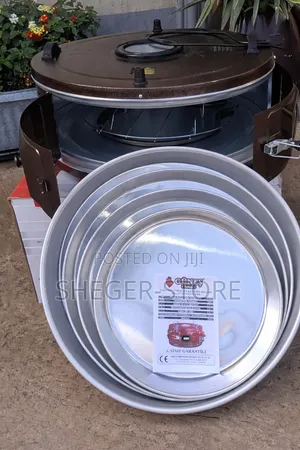 Orginal Turkish Delta Round Oven ( 3 ወፍራም አልሙኒየም ፖትራዎች)Delivery Free