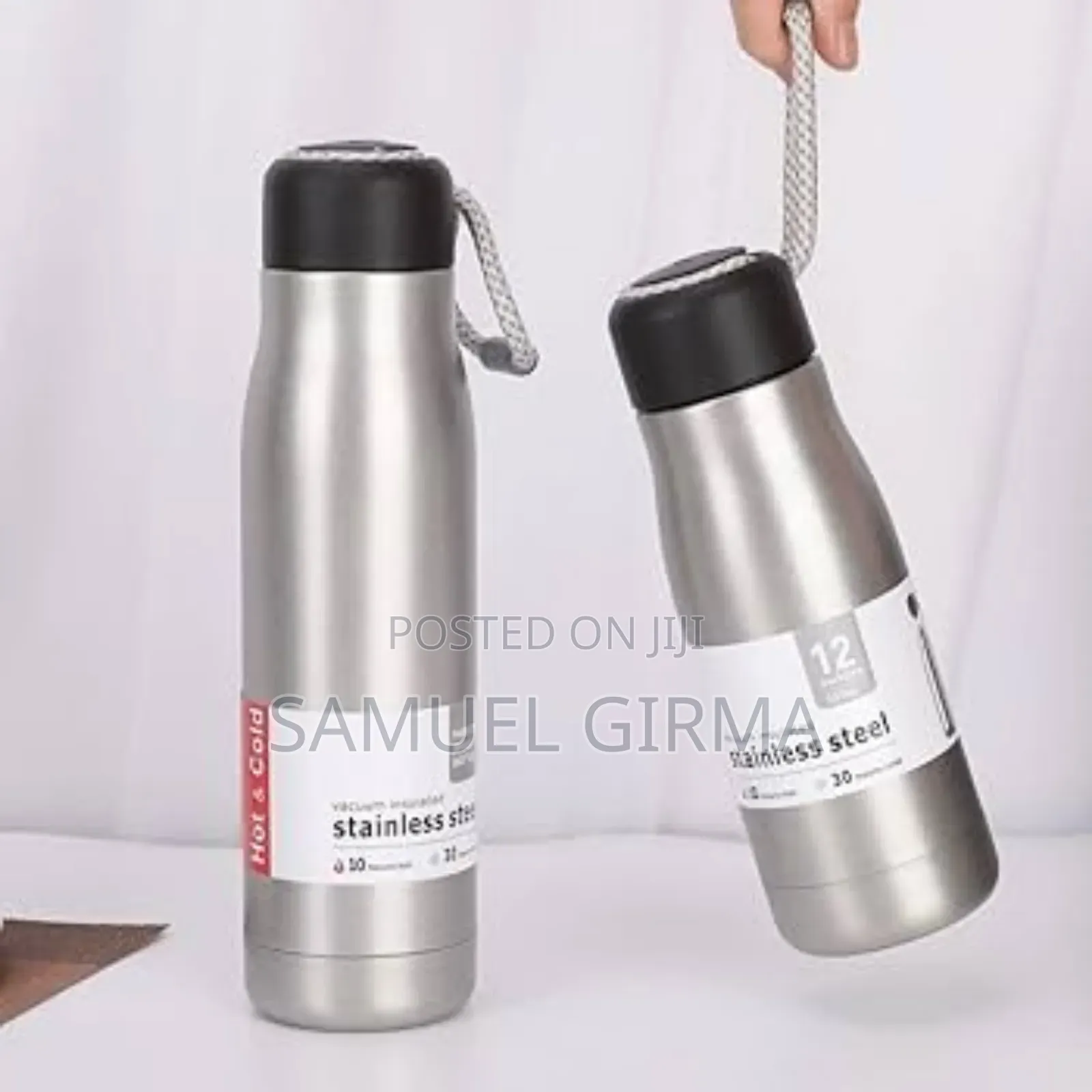 Bpa-Free Stainless Steel Vacuum-Insulated Water Bottles