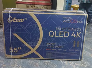 Enzo 55'' Smart Qled Tv – Brilliant Colors, Smart Performance