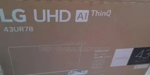 Lg 43" Uhd Tv 5 Years Warranty Free Delivery