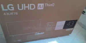 Lg 43" Uhd Tv 5 Years Warranty Free Delivery