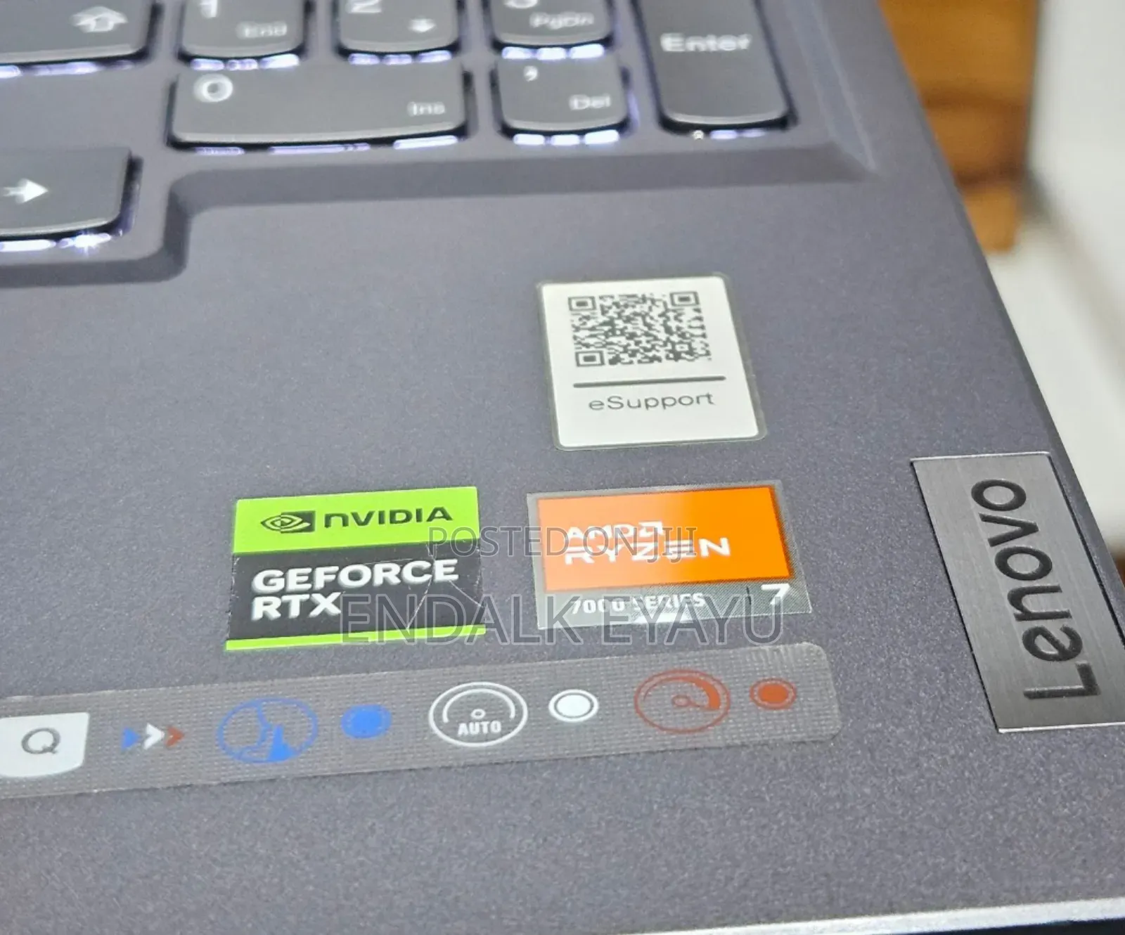 New Laptop Lenovo Legion 5 16GB AMD Ryzen 7 SSD 512GB