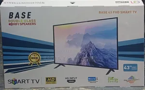 Base 43'' Smart Android Tv – Double Glass Strength, Smart Performance