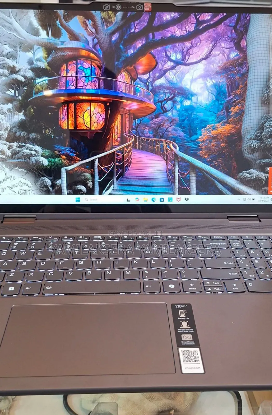 New Laptop Lenovo Yoga 7i 16GB Intel Core Ultra 7 SSD 1T