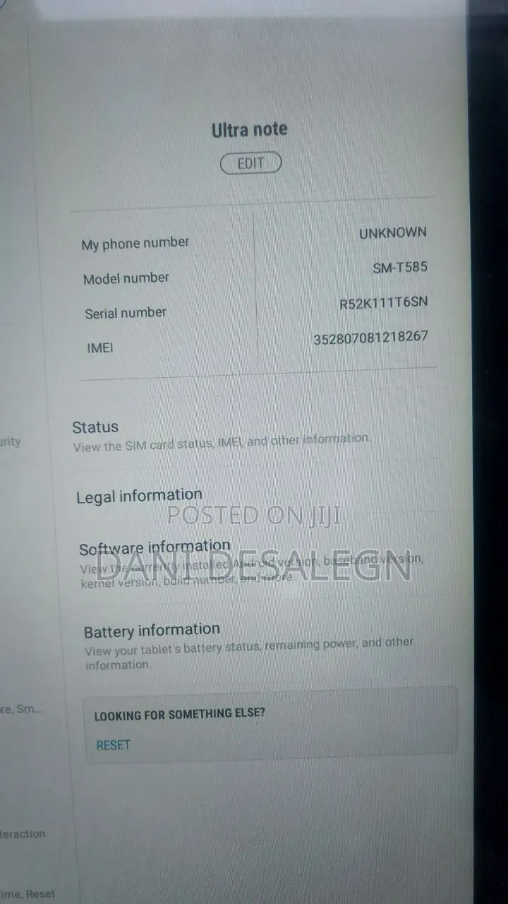 Samsung Galaxy Tab A9 16 GB Black