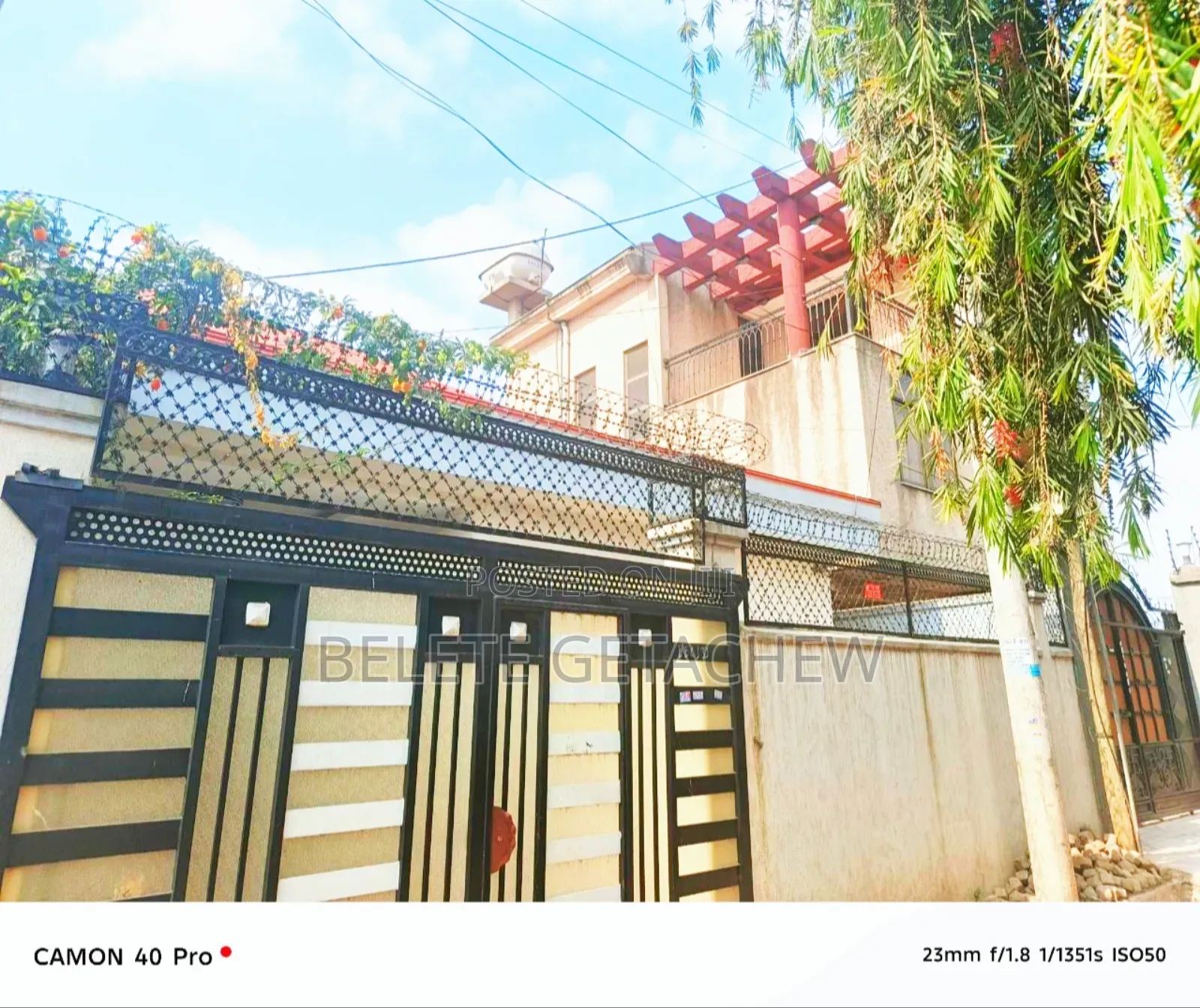 3bdrm Villa in Gerji Sunshine,, Bole for sale