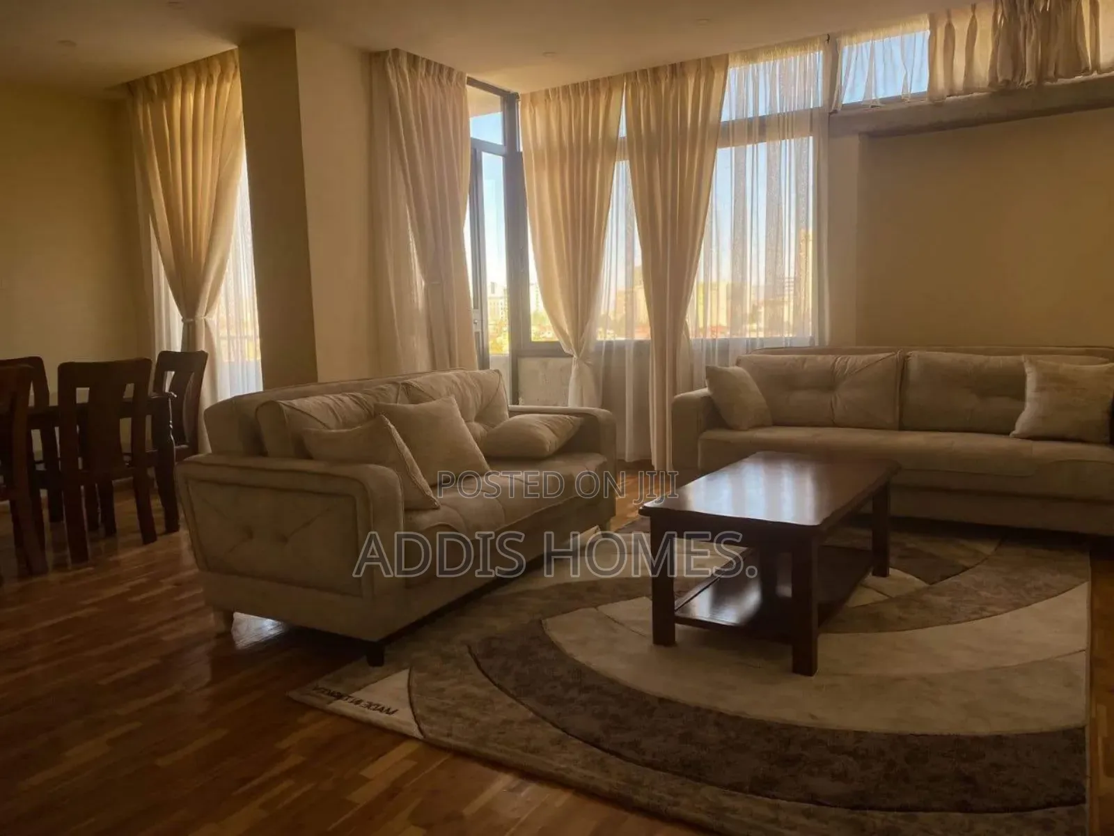 Furnished 3bdrm Apartment in Bole for rent
