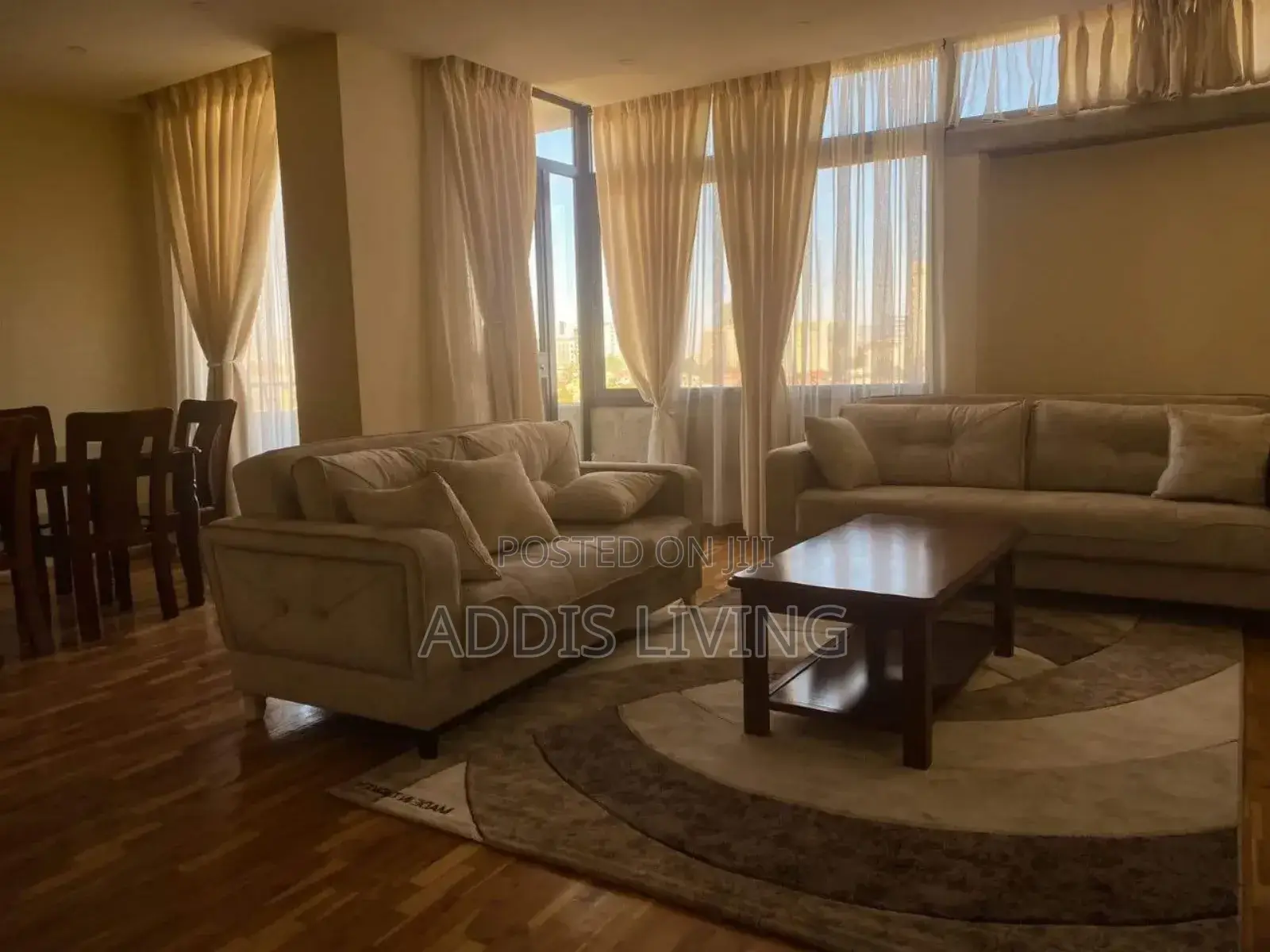 Furnished 3bdrm Apartment in Bole for rent