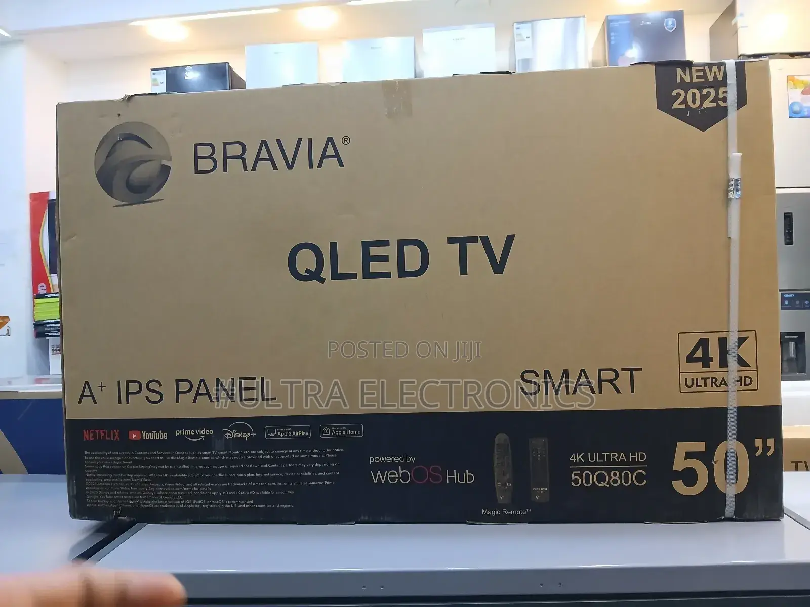 Bravia 50 Bravia 50 Inch Tv Smart Qled Webos New2025