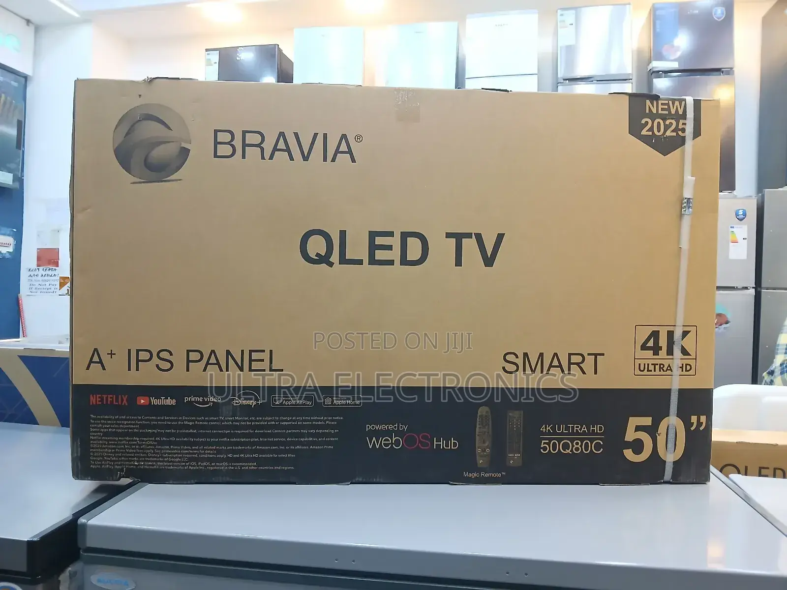 Bravia 50 Bravia 50 Inch Tv Smart Qled Webos New2025