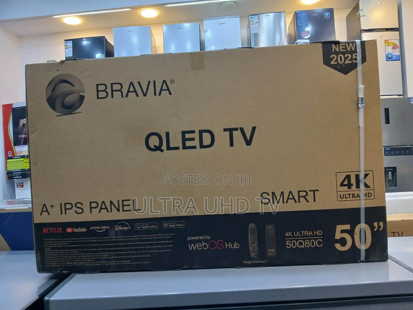 Bravia 50 Bravia 50 Inch Tv Smart Qled Webos New2025