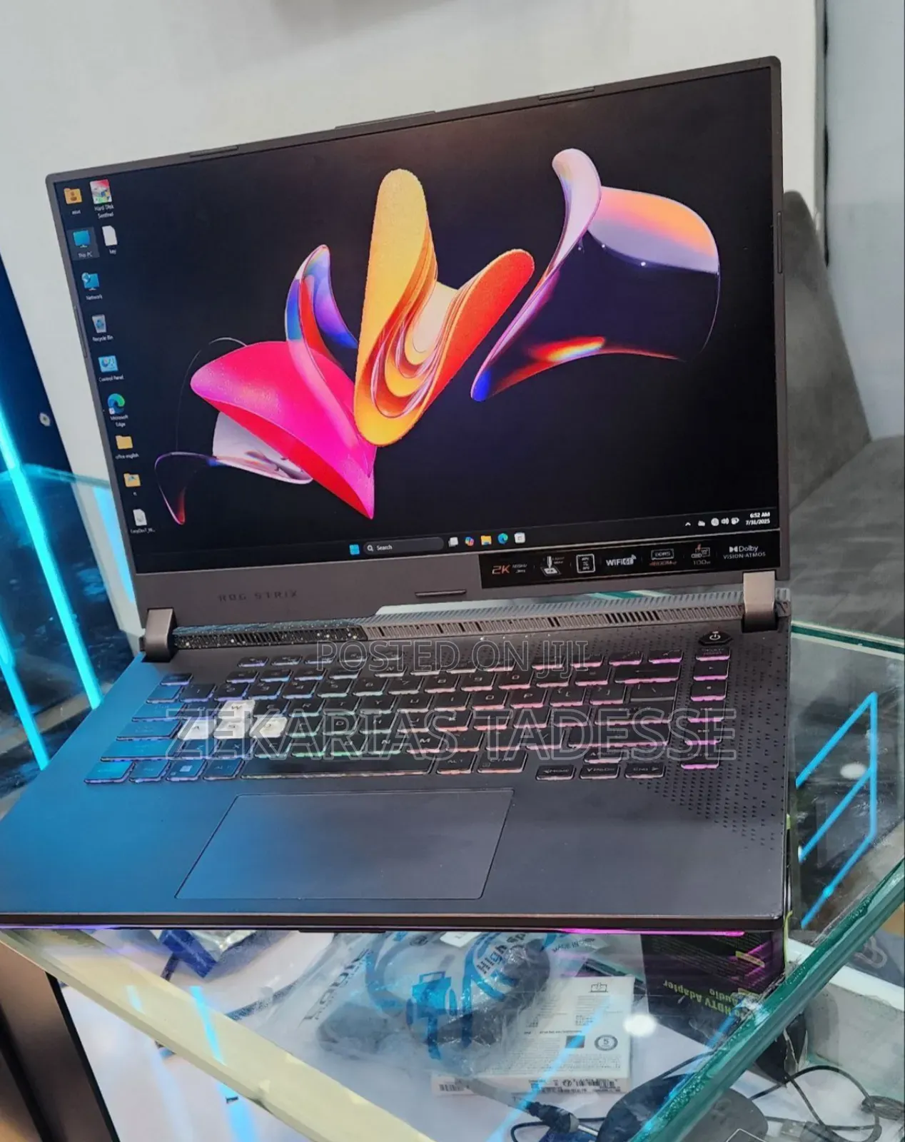 New Laptop Asus ROG Strix G15 16GB AMD Ryzen 7 SSD 512GB