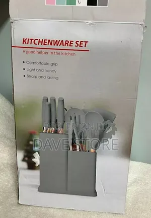 18 PCS Kitchen Utensil Knife Set