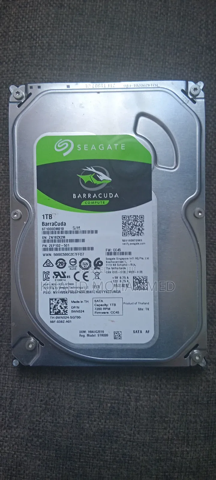 Desktop Hard Disk