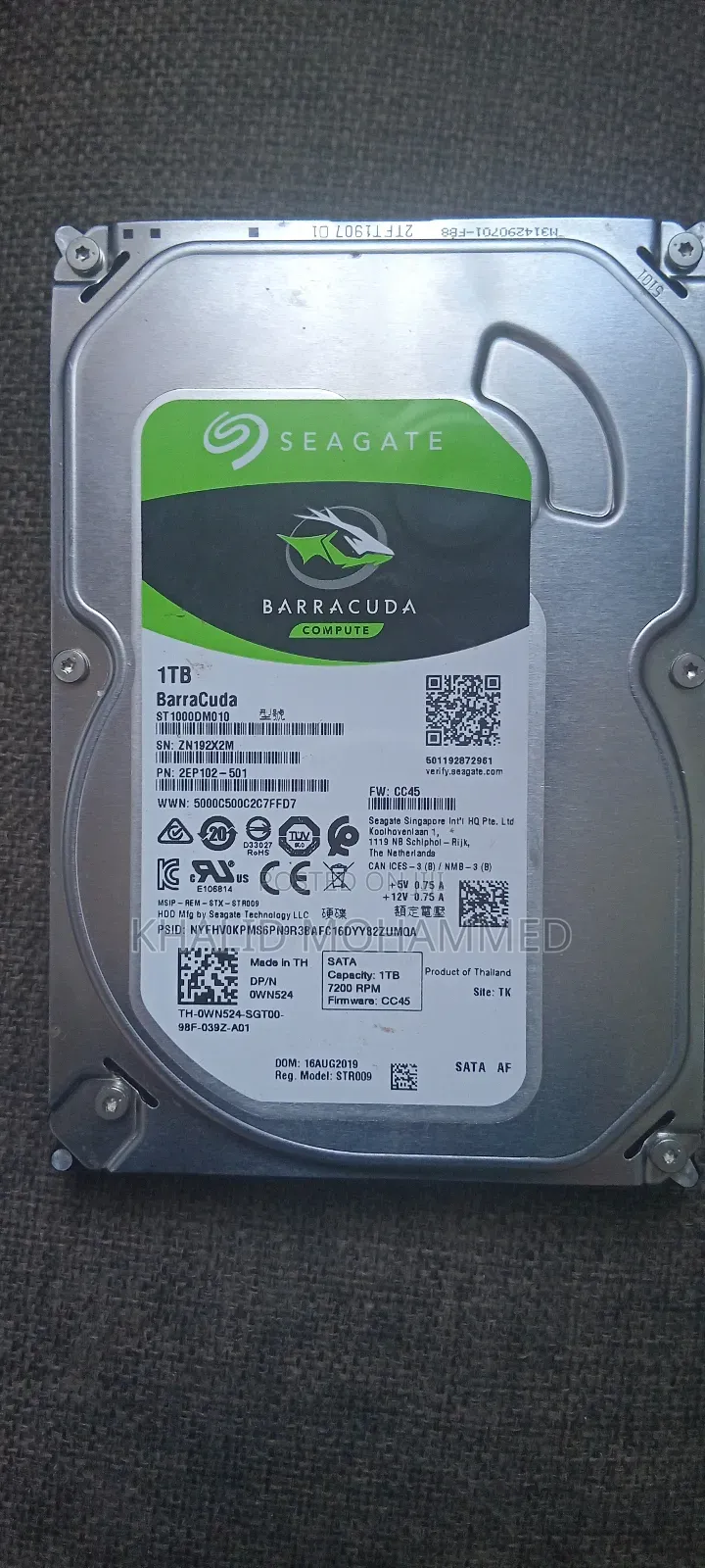 Desktop Hard Disk