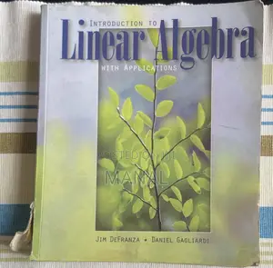 Introduction to Linear Algebra – Defranza Gagliardi (Used)