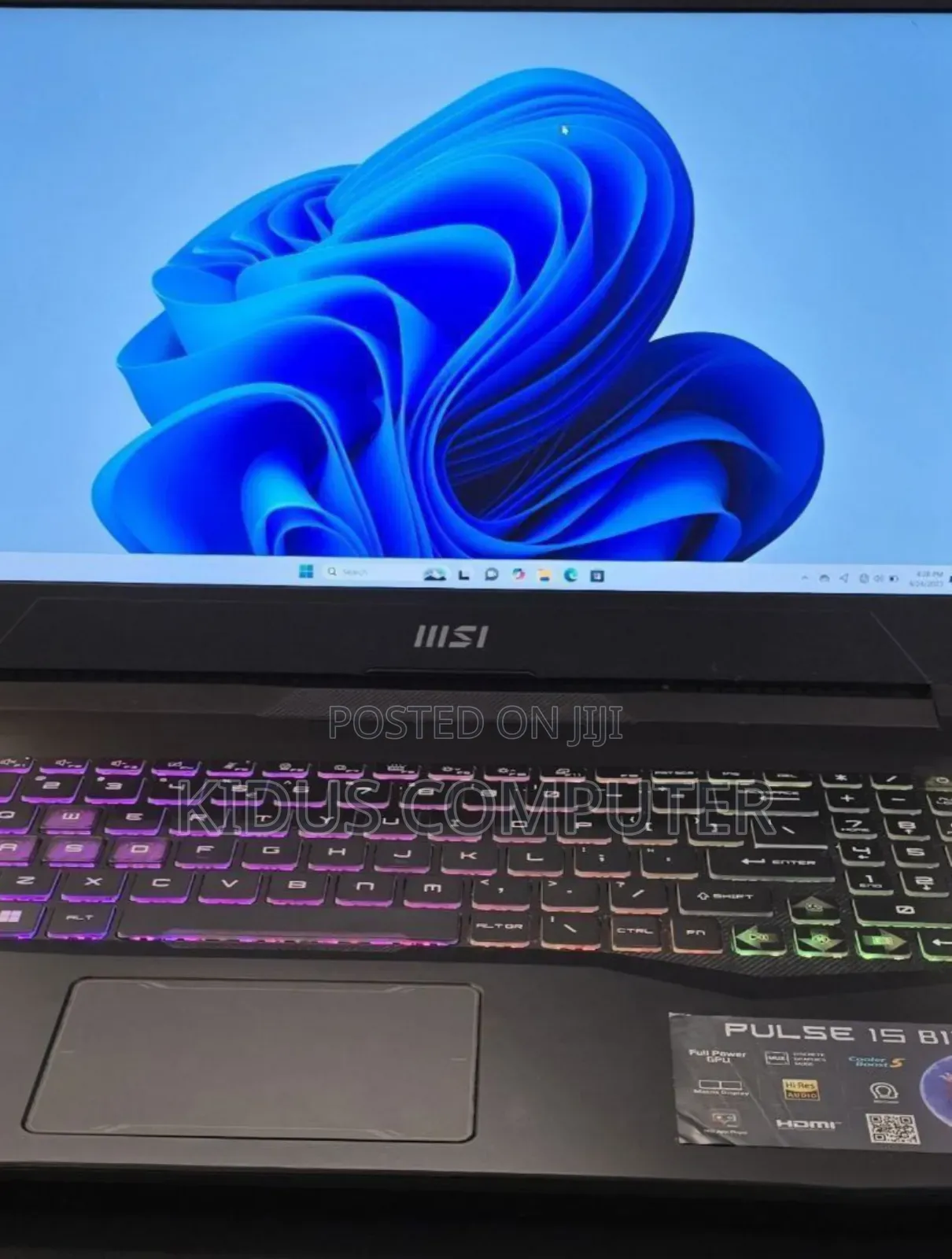 New Laptop MSI GF63 16GB Intel Core I7 SSD 1T