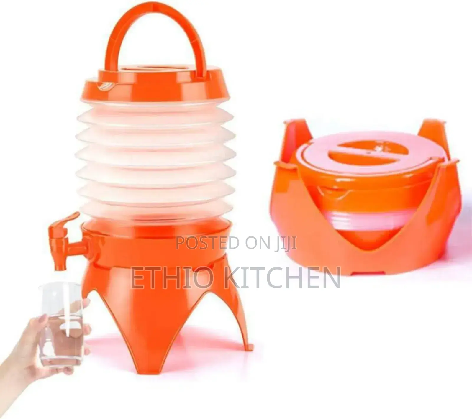 Collapsible Beverage Tub Dispenser