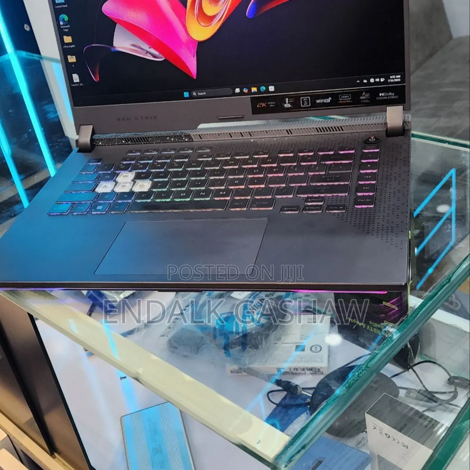 New Laptop Asus ROG Strix G16 G614 16GB AMD Ryzen 7 SSD 512GB