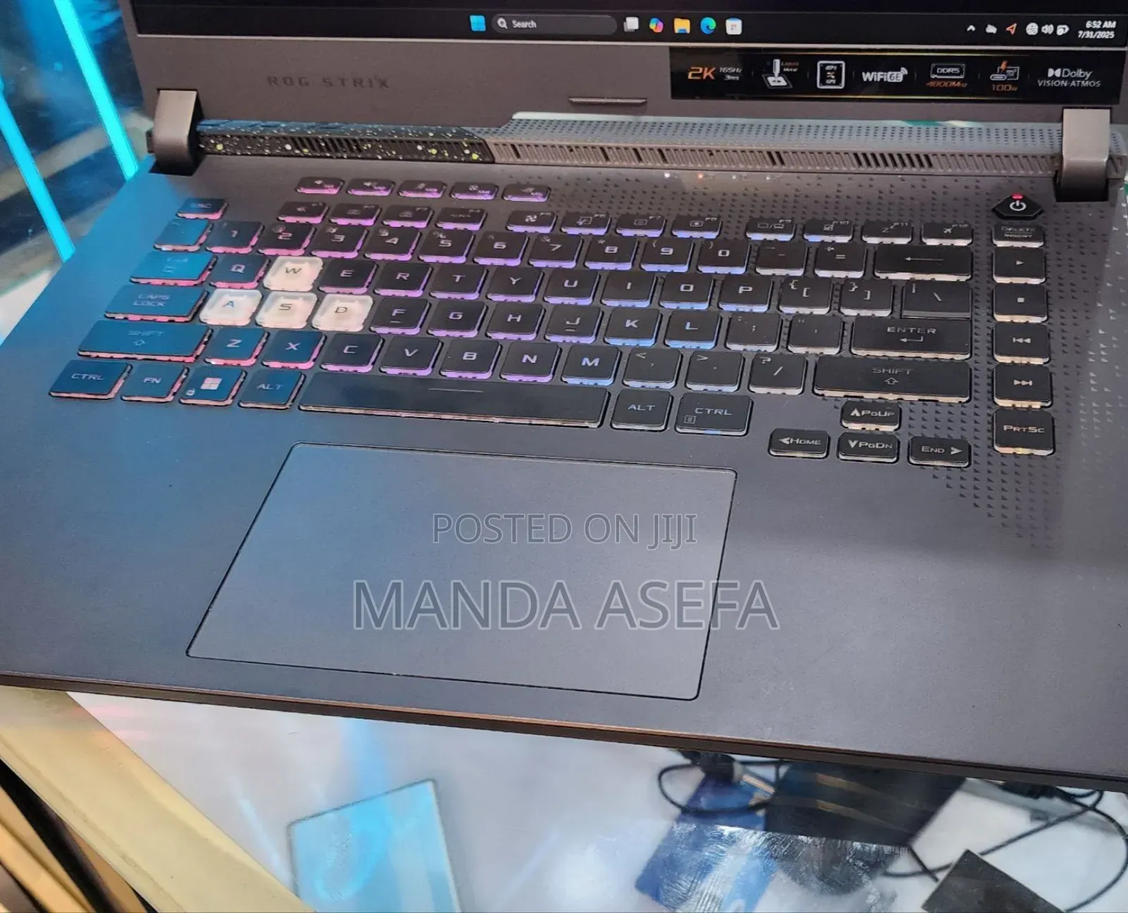 New Laptop Asus ROG Strix G16 G614 16GB AMD Ryzen 7 SSD 512GB