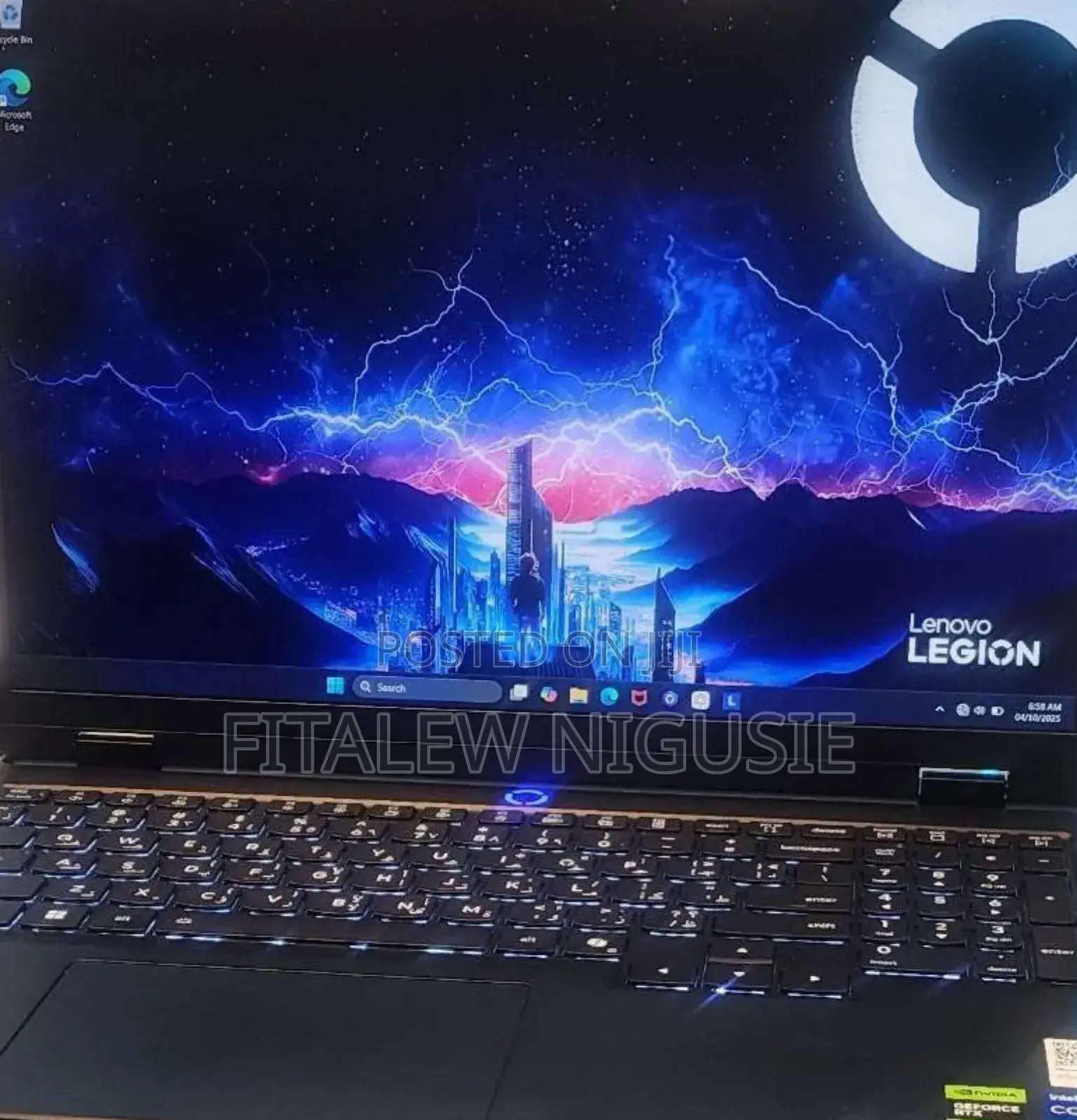 New Laptop Lenovo Legion 5 24GB Intel Core I7 SSD 1T