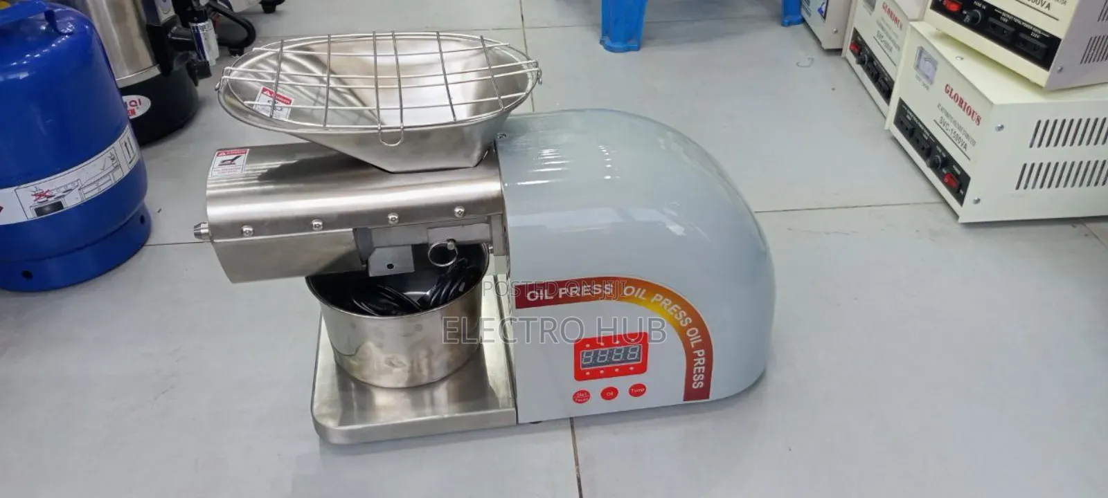 የኤሌክትሪክ ዘይት መጭመቂያ ማሽን (Oil Press Machine)