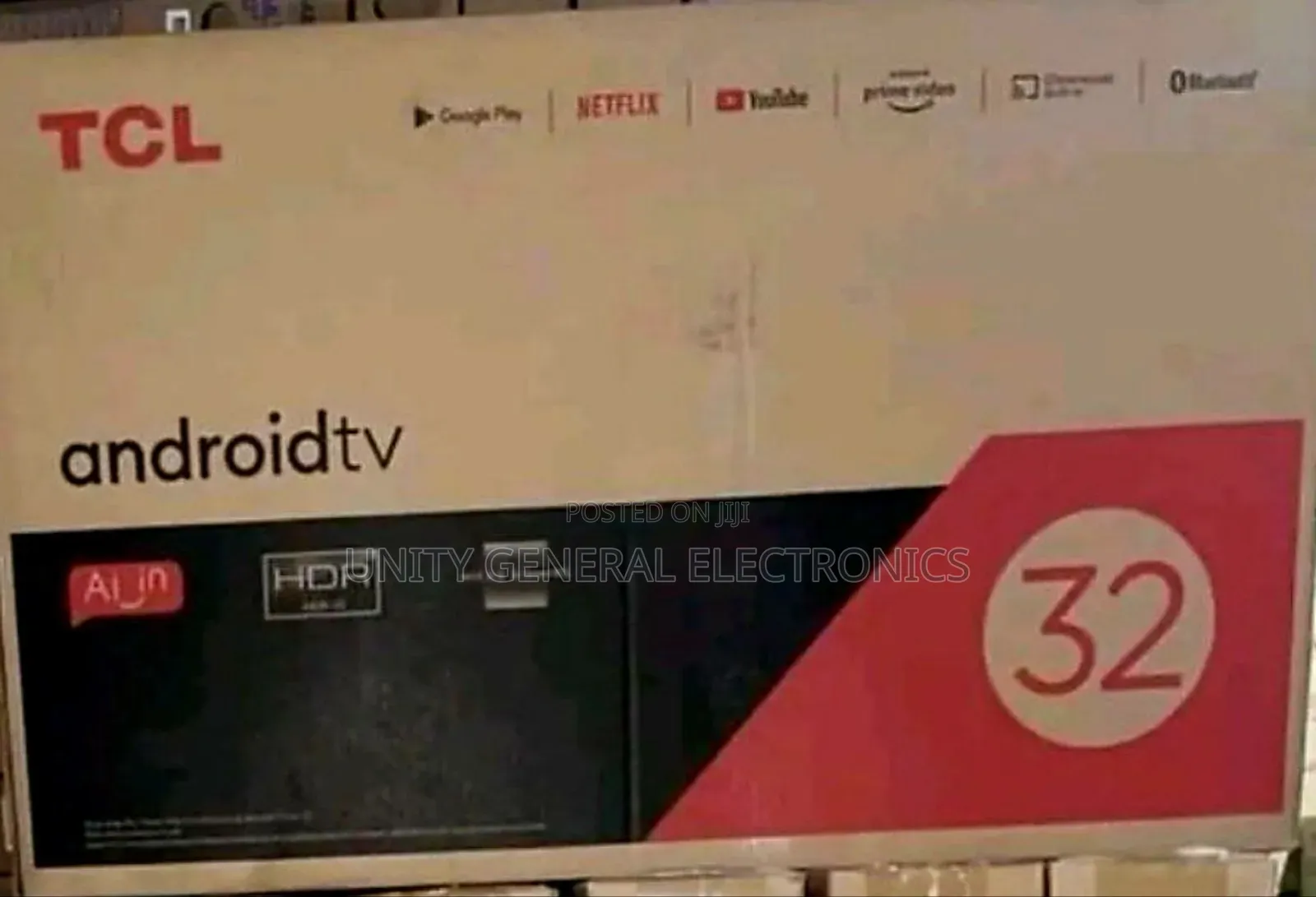 TCL 32" Android Smart Tv