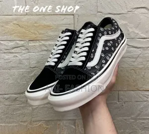 Vans Old Skool Skate 'Checkerwarp - Black White Shoes