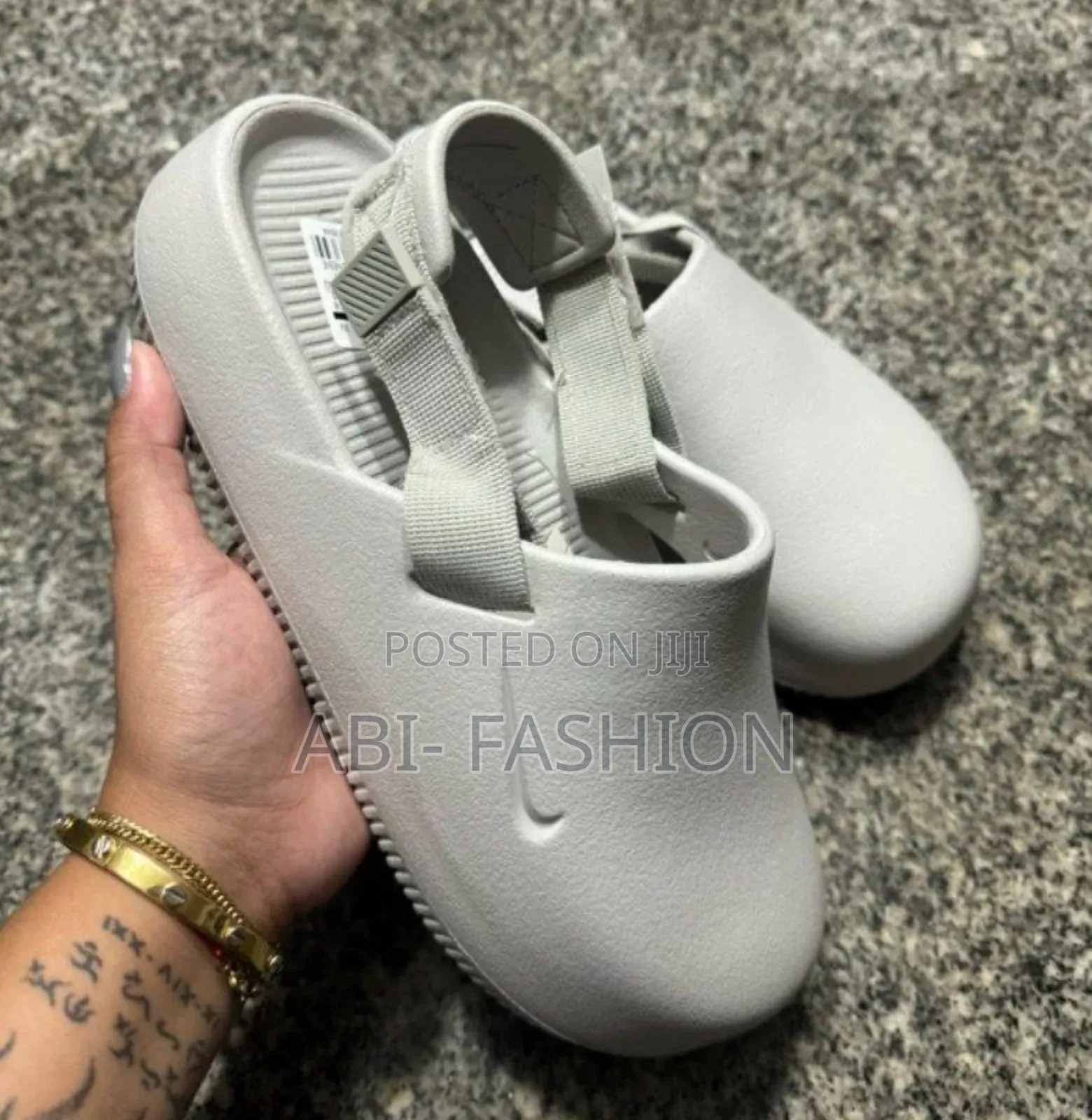 Nike Sandal Mule Gray