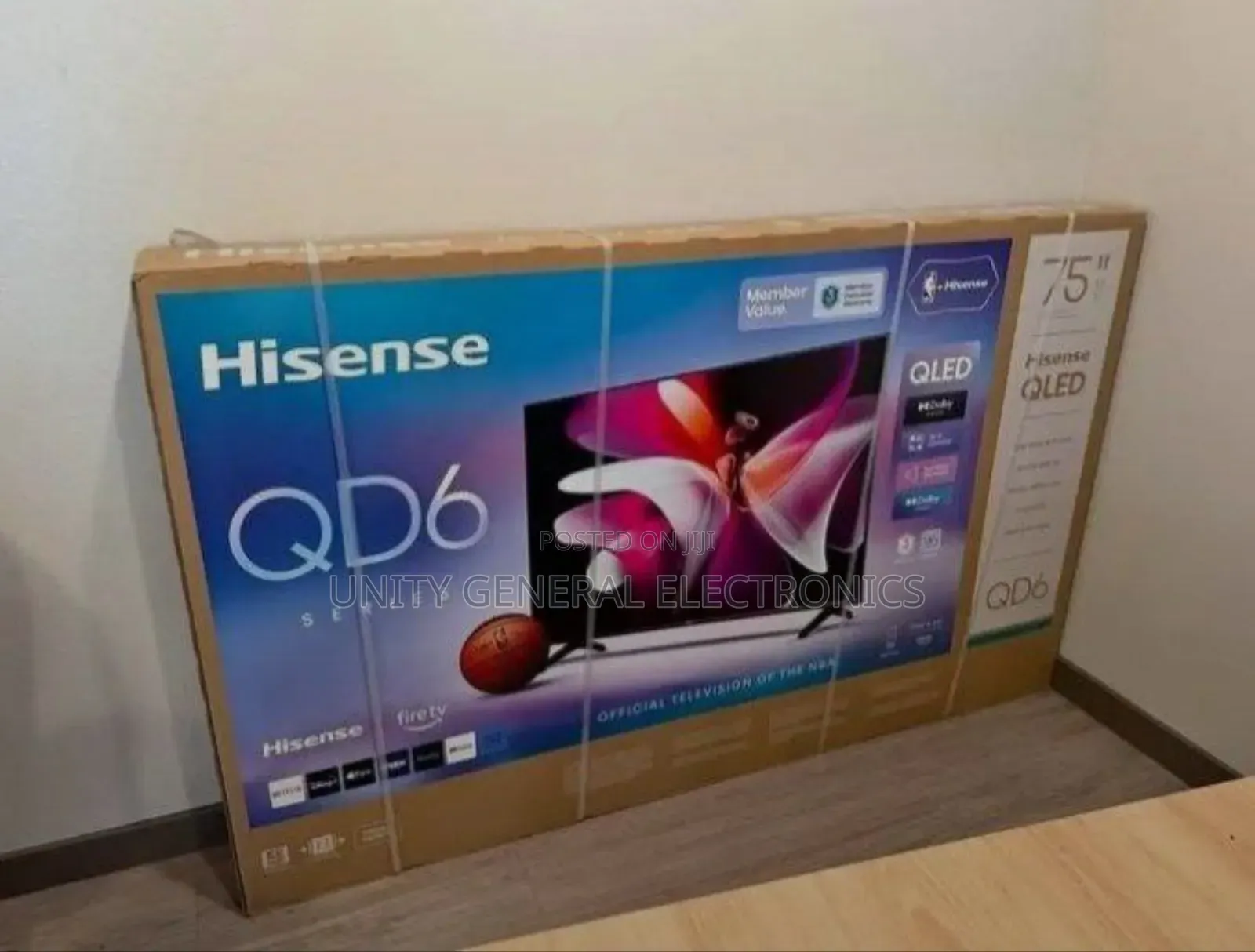 Hisense 75" Q D6 Smart Qled Tv