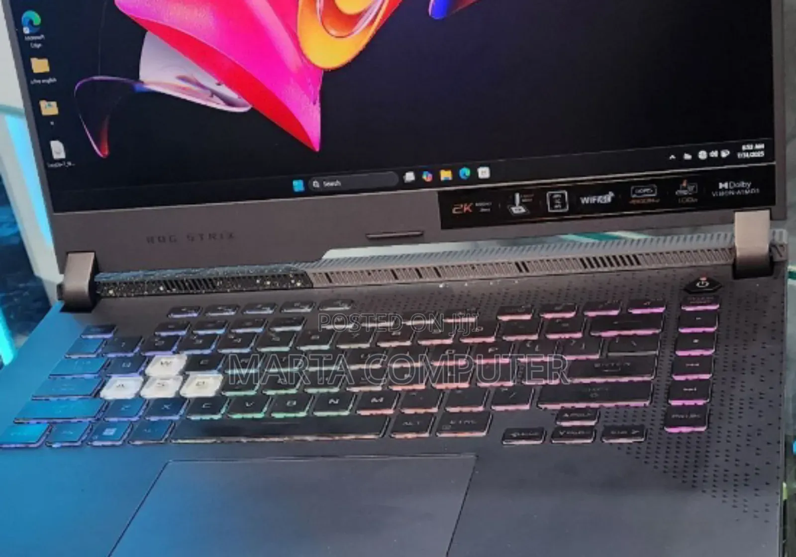 New Laptop Asus ROG Strix G16 G614 16GB AMD Ryzen 7 SSD 512GB