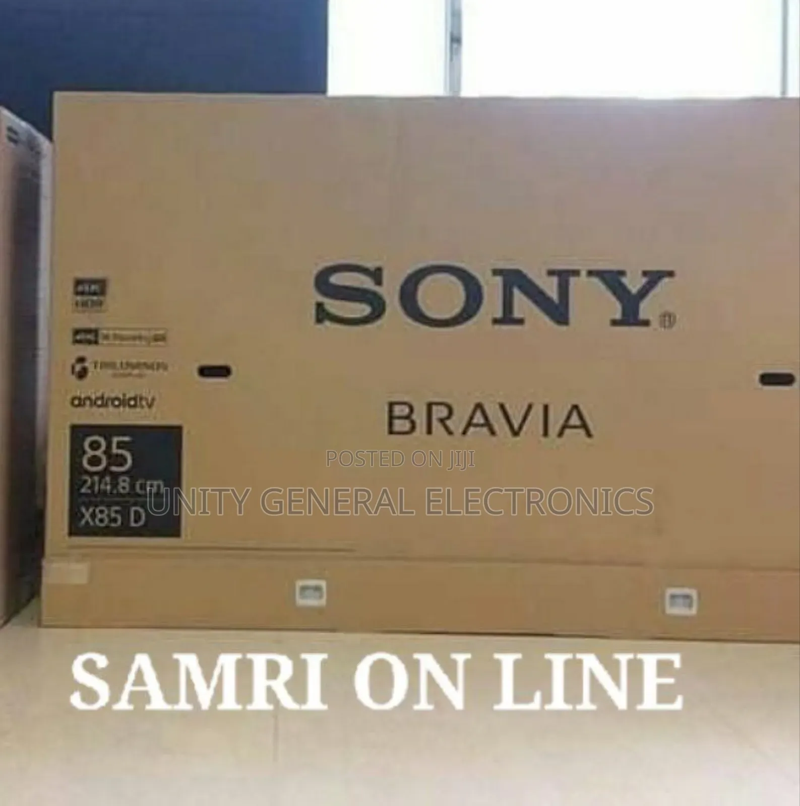 Sony Bravia 85" Led Smart Tv