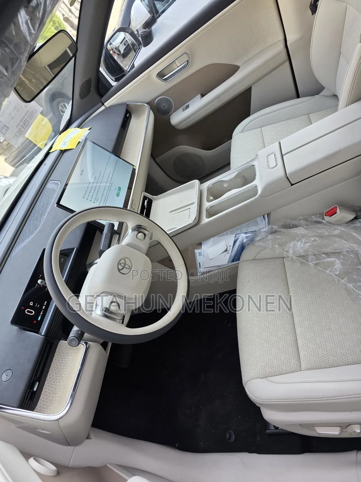 New Toyota bZ3 2025 White