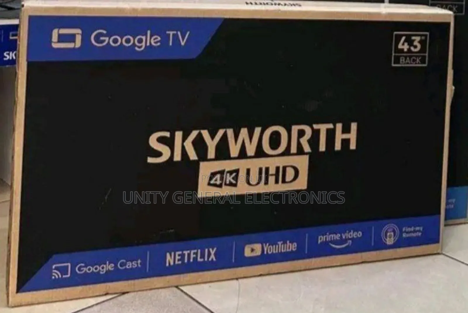 Sky Worth 43" Smart Google Tv