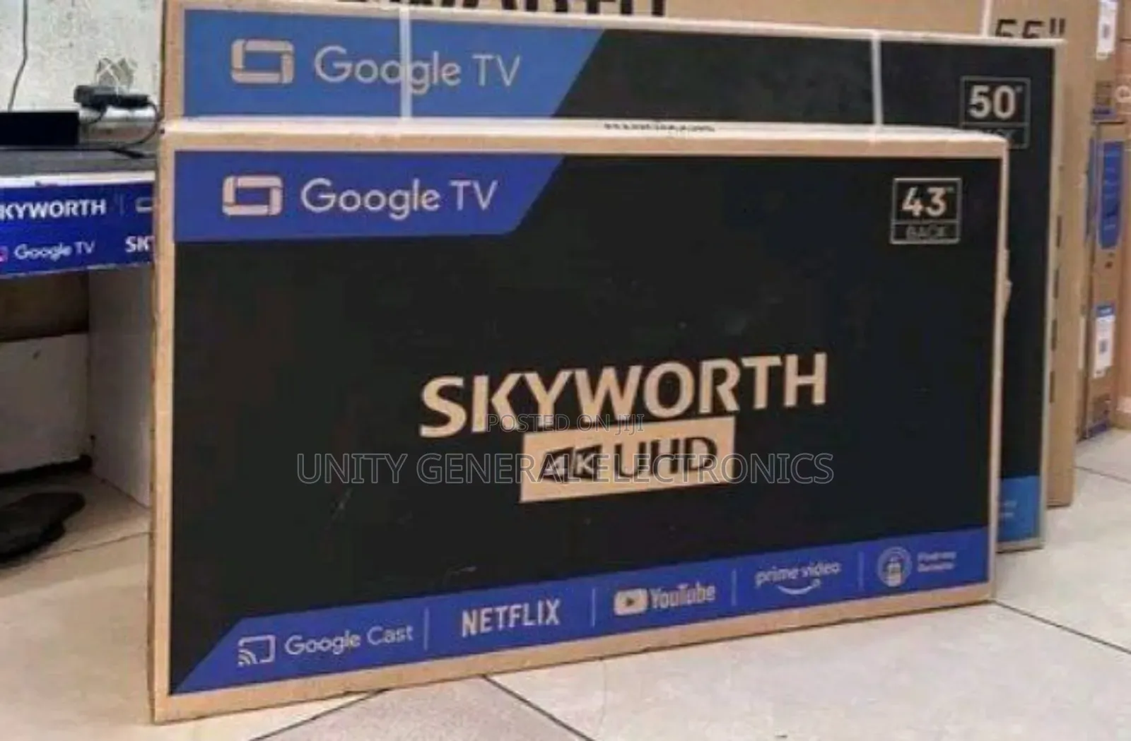 Sky Worth 43" Smart Google Tv