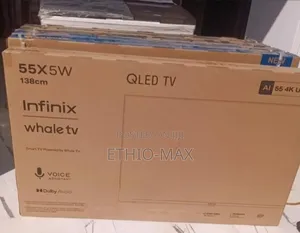 Infinix 55” Smart Qled Tv – Frameless | Original | New Arrival