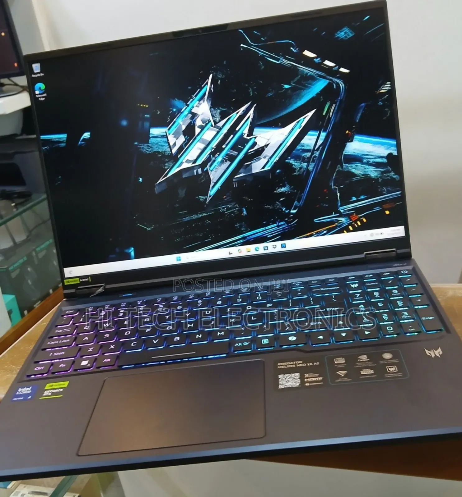 New Laptop Acer Predator Helios Neo 16 32GB Intel Core Ultra 9 SSD 1T