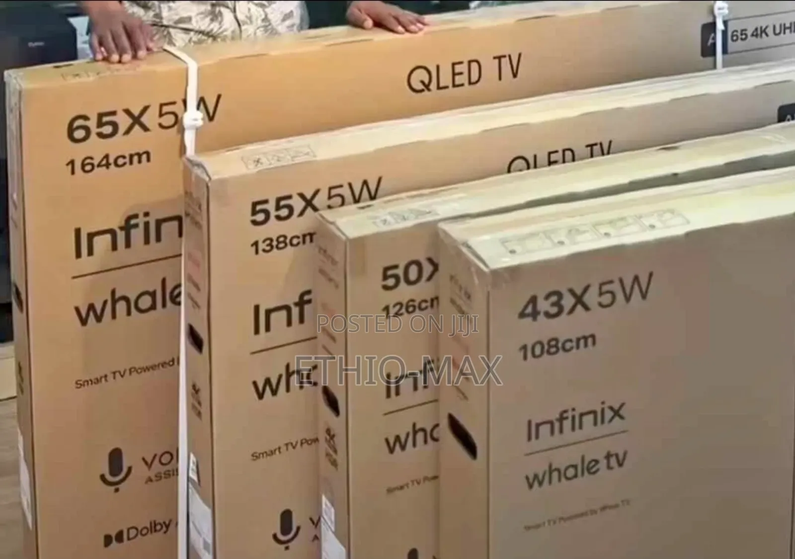 Infinix 65” Smart Qled Tv – Frameless | Original | New Arrival