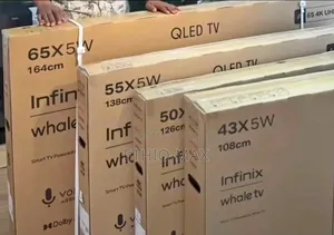 Infinix 65” Smart Qled Tv – Frameless | Original | New Arrival