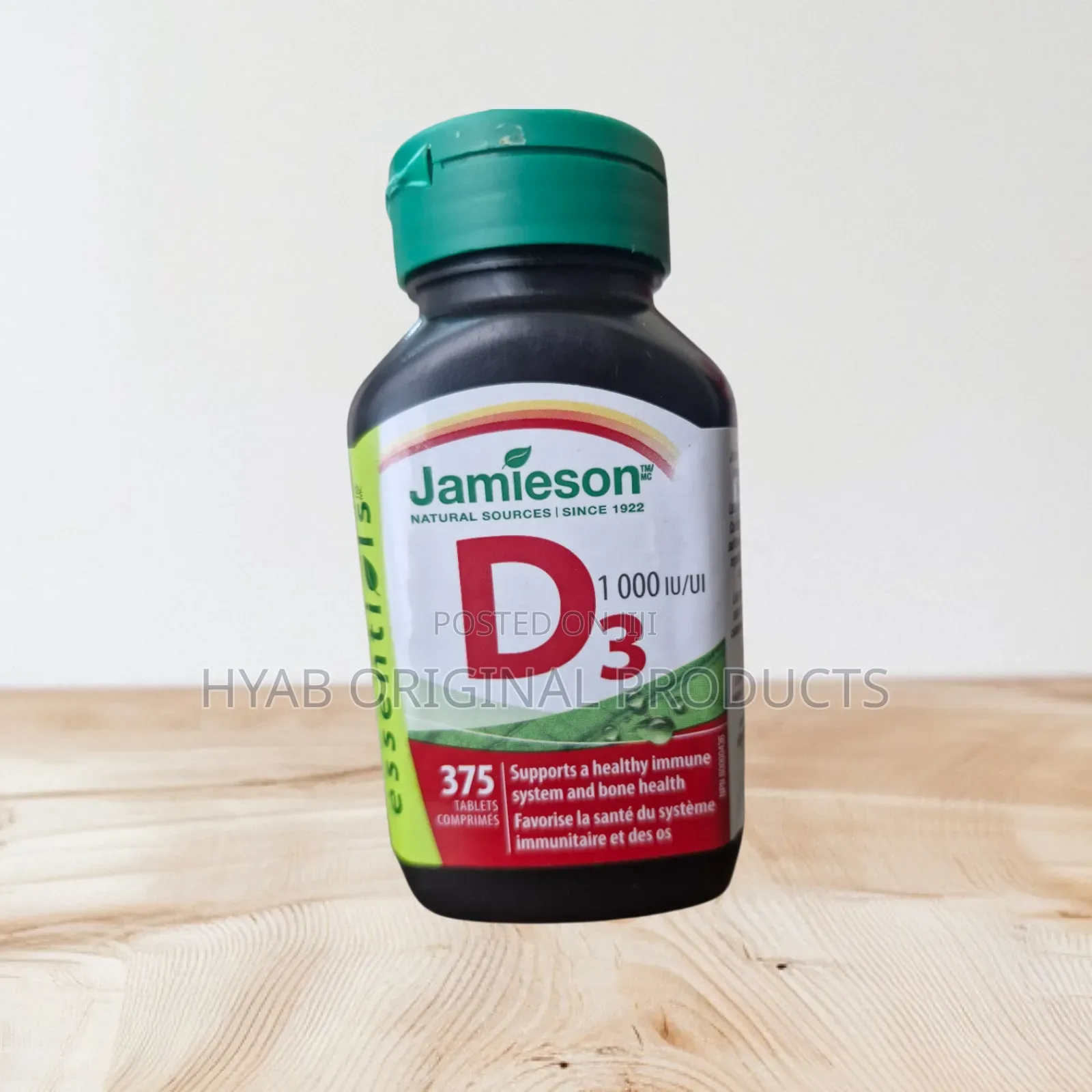 Jamieson 1000iu D3, 375 Tablets