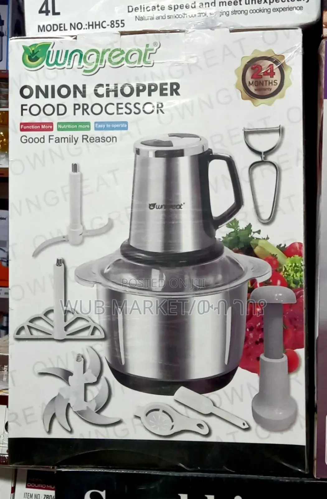 4l Onion and Meat Chopper