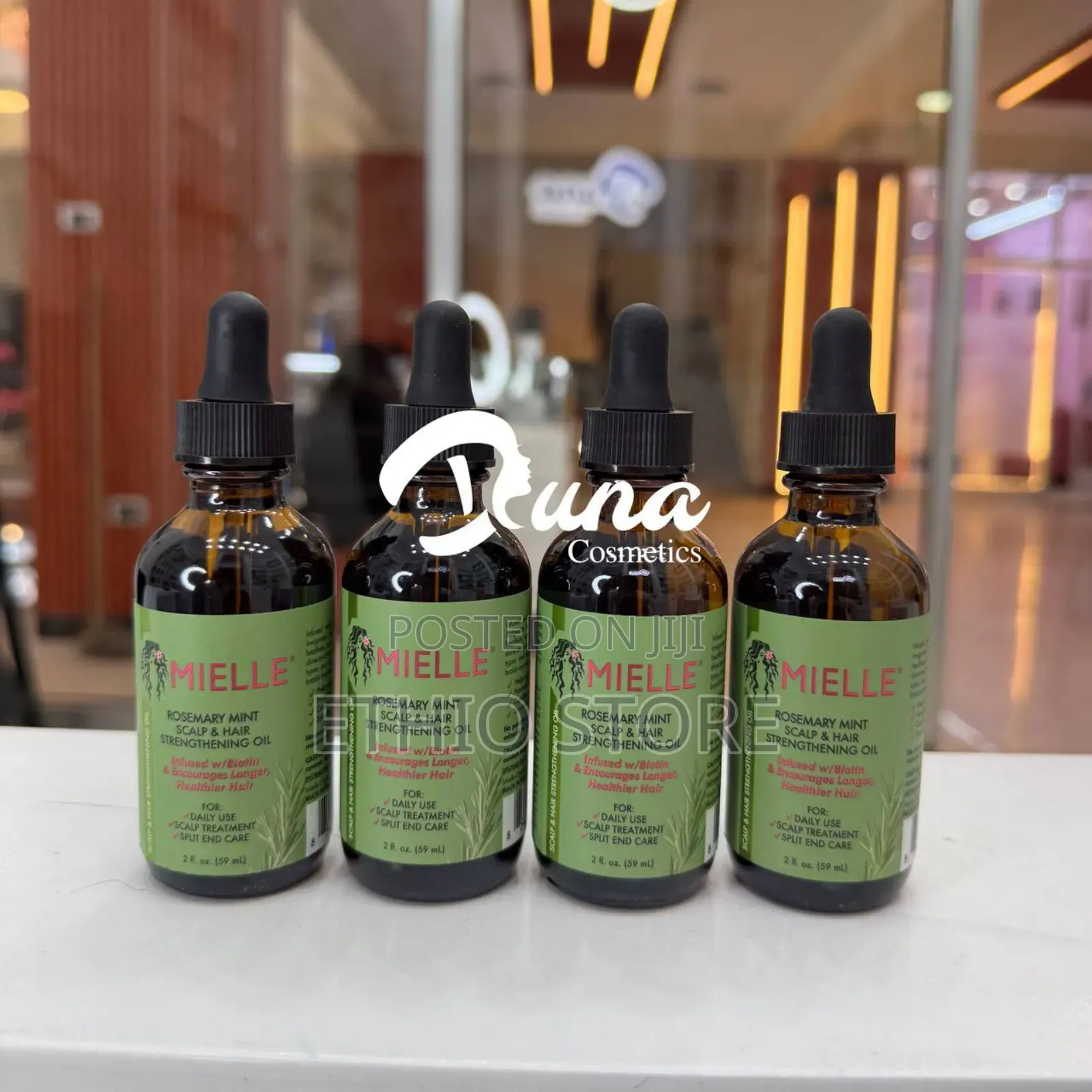 Mielle Rosemary Mint Scalp Hair Strengthening Oil