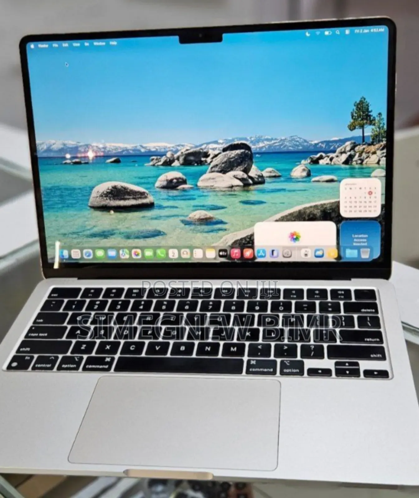 New Laptop Apple MacBook Air 2022 M2 8GB Apple M2 SSD 256GB