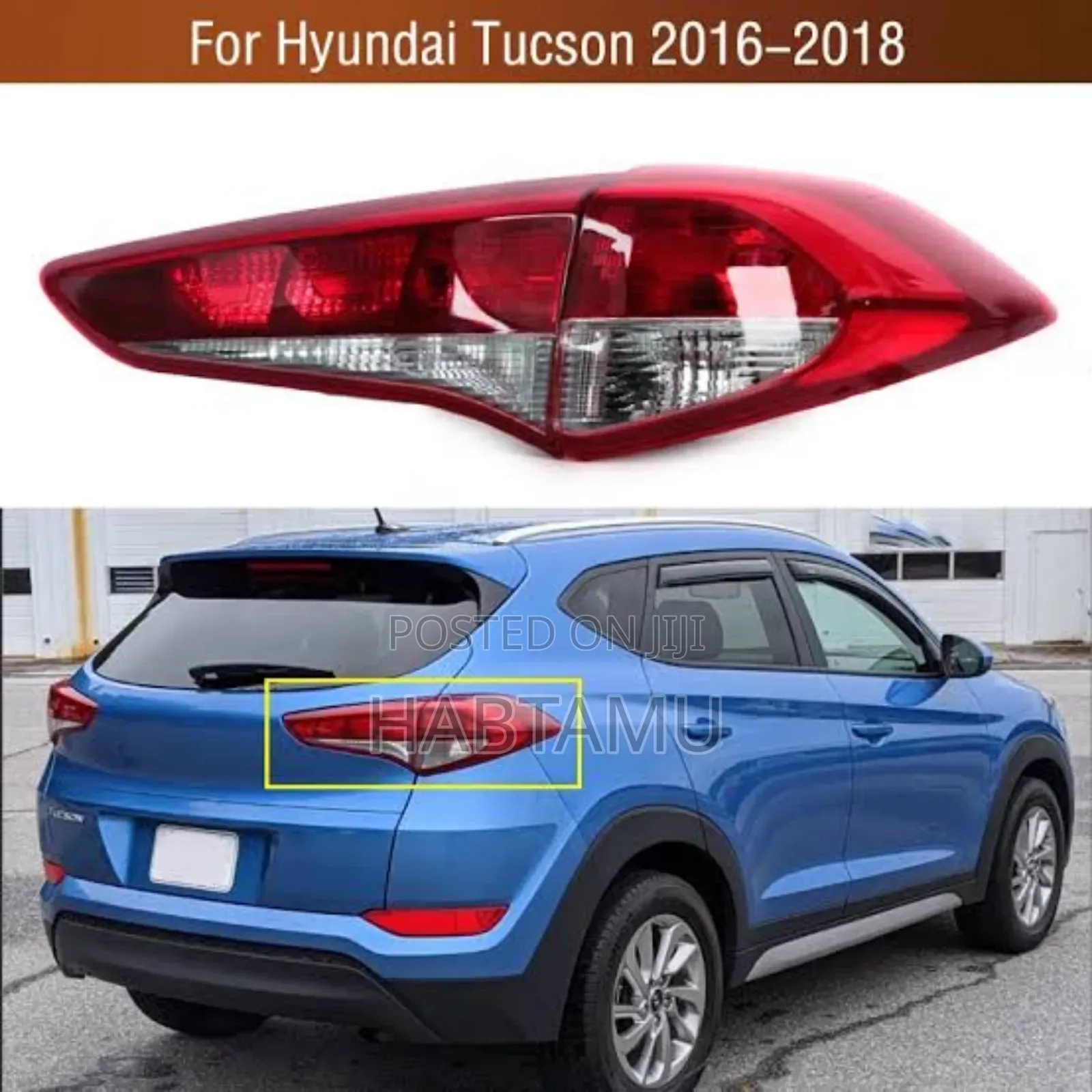 Depo Brand New Tail Lamp for Hyundai Tucson 2016