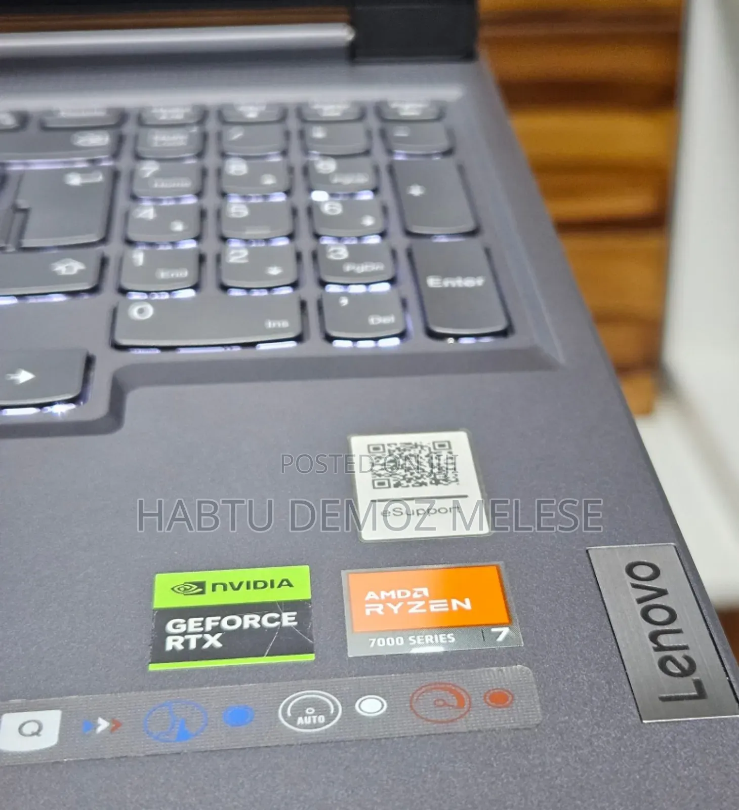 New Laptop Lenovo Legion 5 16GB AMD Ryzen 7 SSD 512GB