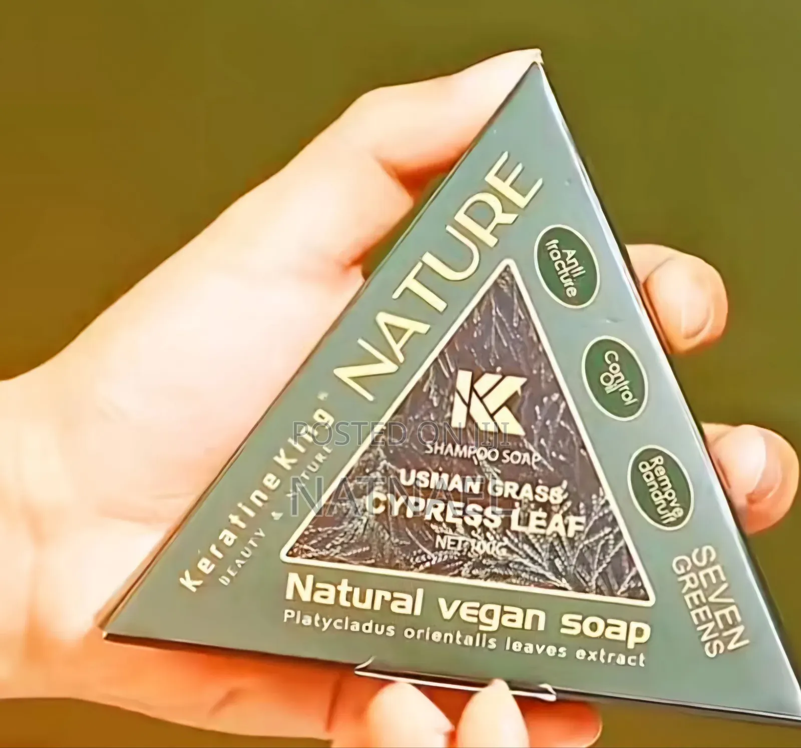 Nature Seven Green Herbal Shampoo Bar