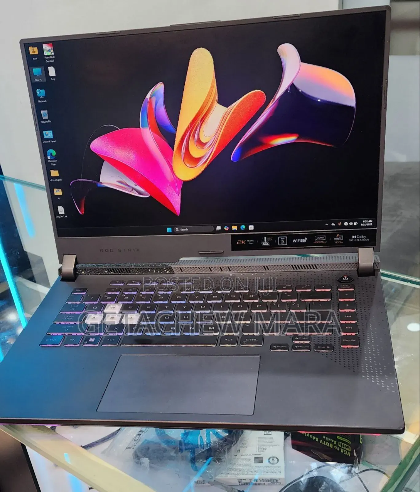 New Laptop Asus ROG Strix G15 16GB AMD Ryzen 7 SSD 512GB